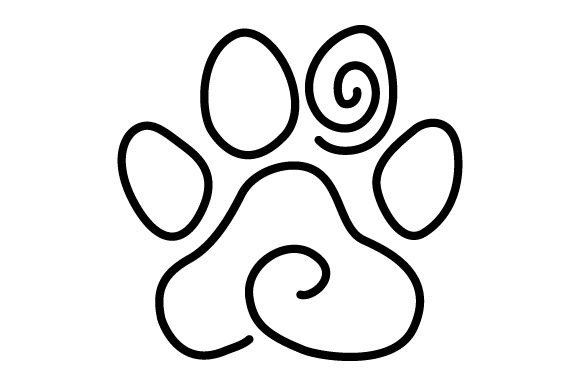 Dog Paw - Line Art: A Design Review for Real Projects