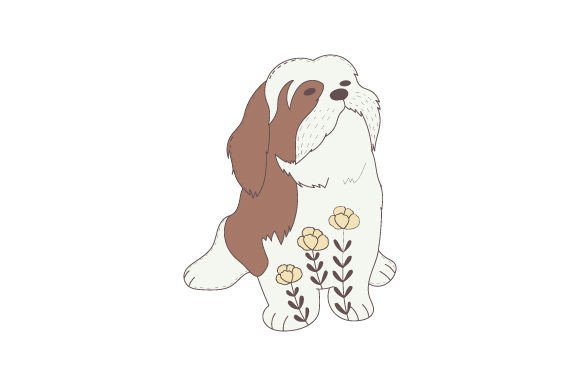 Scandinavian Nordic Shih Tzu Dog Full Body Review