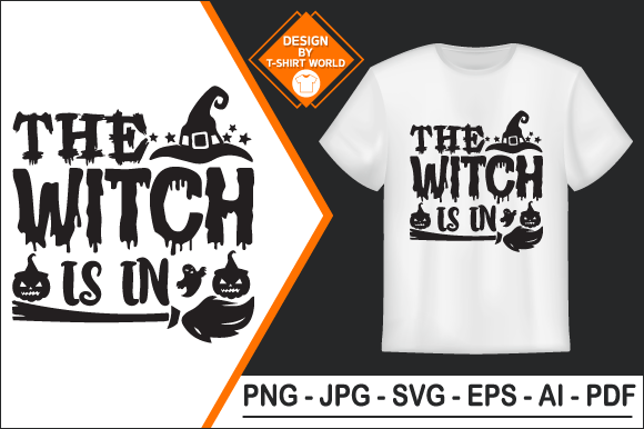 The Witch Is In: Halloween Design for Stitch and Print