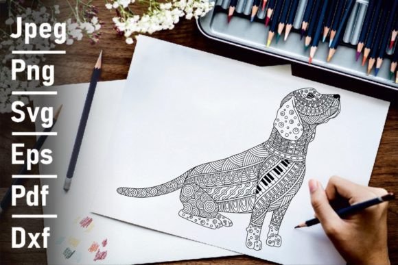 Zentangle Beagle: A Designer's Review for Real Embroidery Use